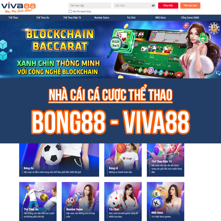 Nhà cái Bong88 (VIVA88)