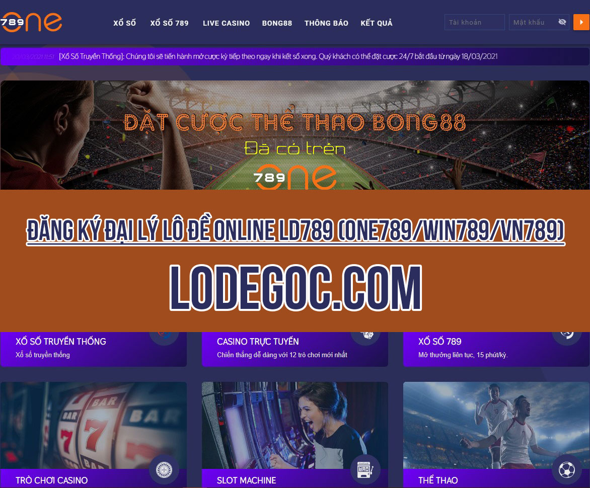 Đăng ký làm đại lý lô đề online